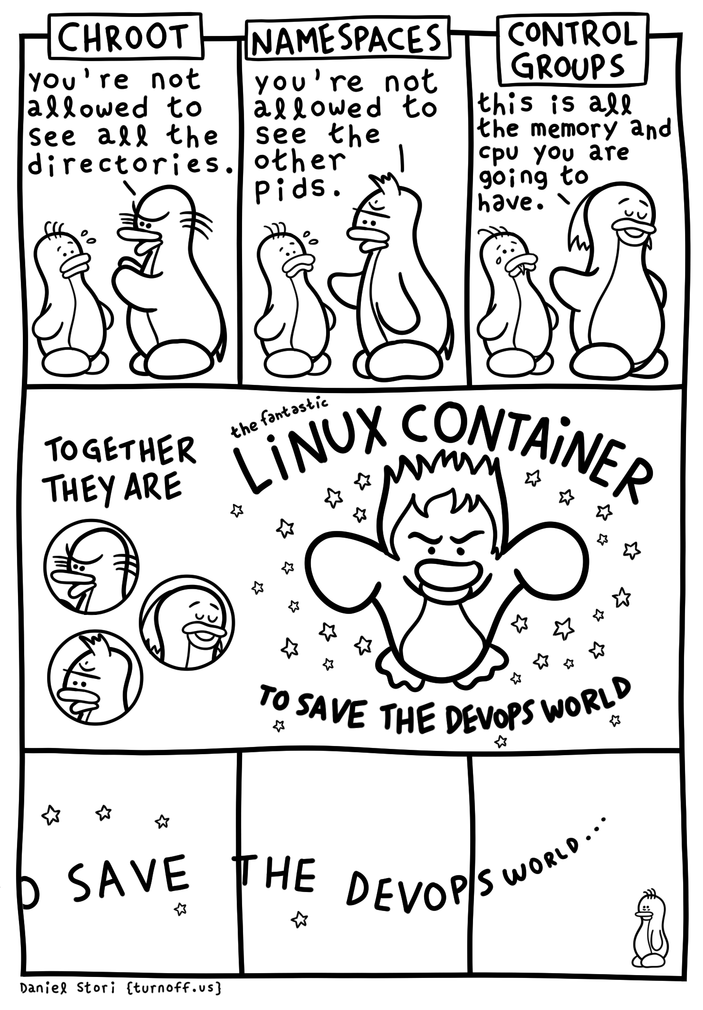 to save the devops world geek comic