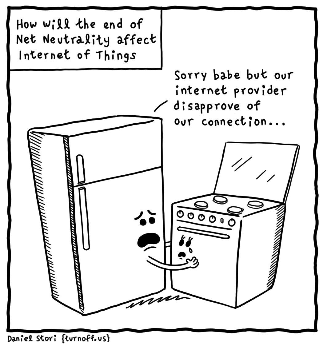 how will the end of net neutrality affect iot geek comic