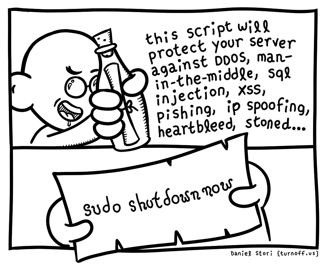 security expert geek comic