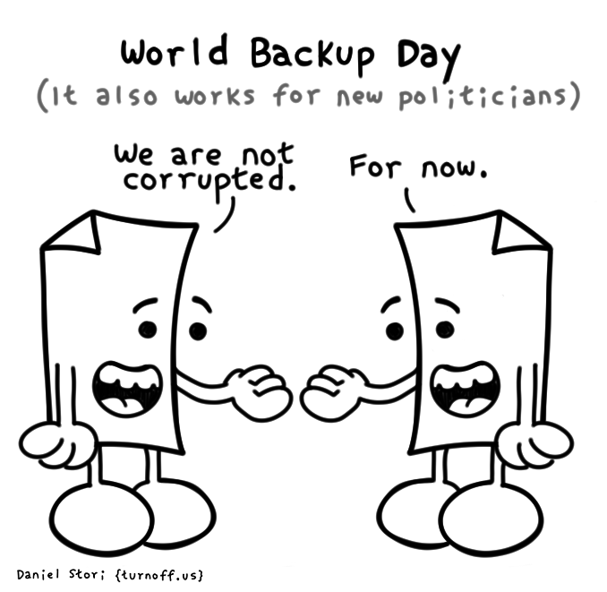 world backup day 2024 geek comic