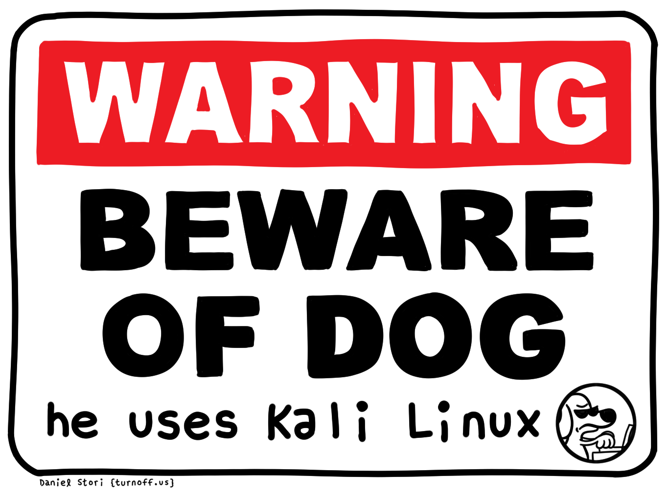 beware of dog geek comic
