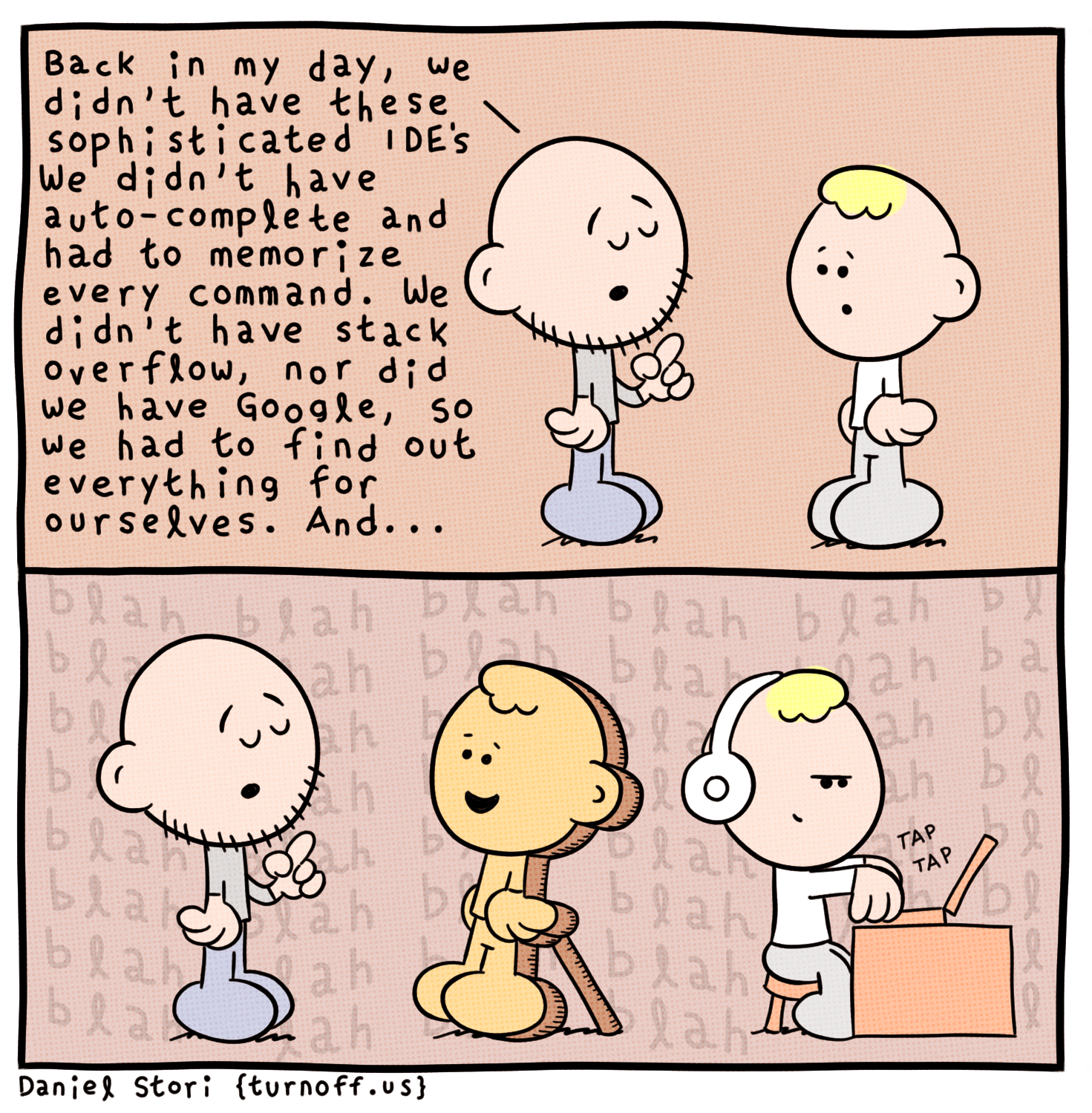 the depressed developer 41 geek comic