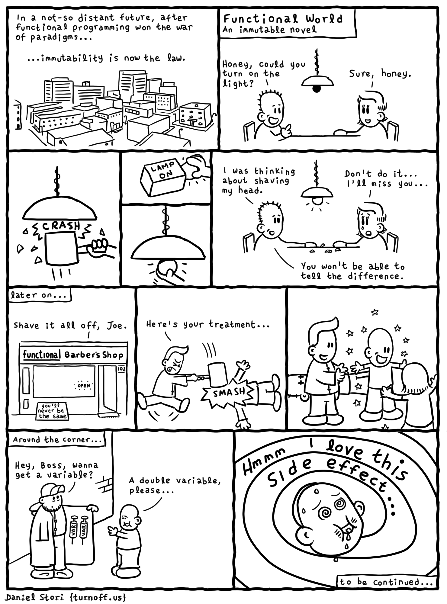 functional world geek comic