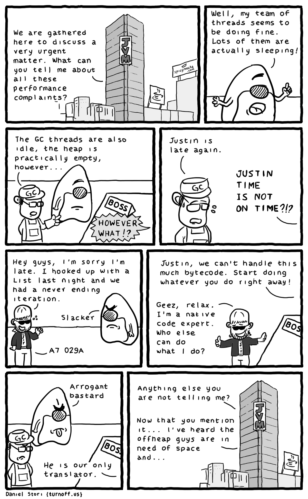 when just-in-time is justin time geek comic