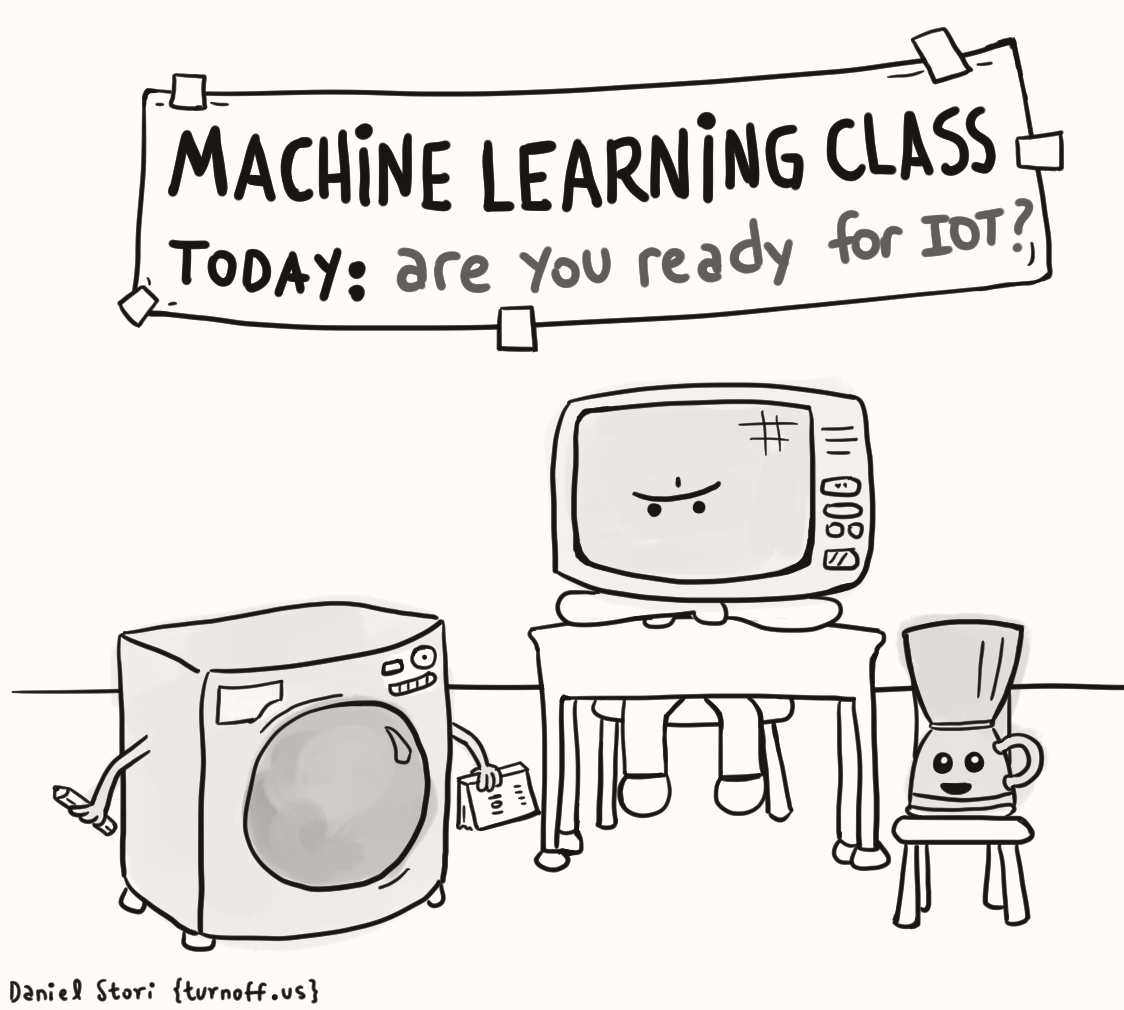 machine learning class geek comic