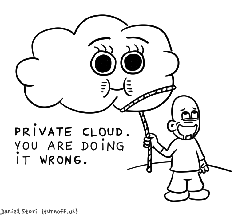 private cloud geek comic