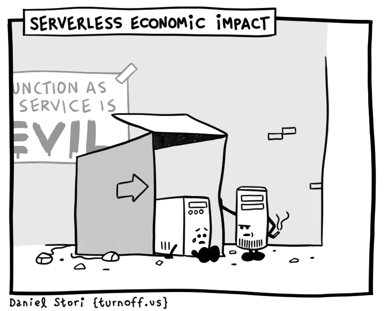 serverless economic impact geek comic