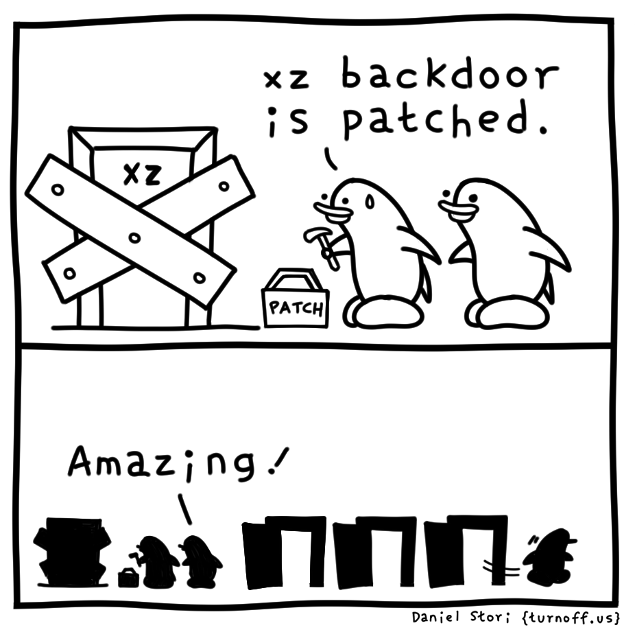 xz backdoor geek comic